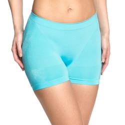 belly cloud Damen Miederhose figurformende Mini Panty, Gr. 40/42 (L), Türkis (türkis) von belly cloud