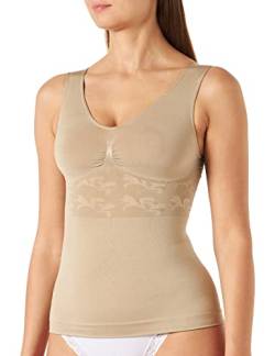 belly cloud Damen Shape Flora, figurformend, Seamless Shapewear Formendes Top, Beige (Sand 993), 40 (Herstellergröße: M) von belly cloud