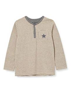 bellybutton Baby-Jungen Langarmshirt T-Shirt, y/d Stripe|Multicolored, 56 von bellybutton