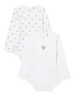bellybutton Baby-Mädchen Body T-Shirt, Zen Blue|Blue, 50 von bellybutton