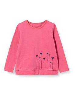 bellybutton Baby-Mädchen Langarmshirt T-Shirt, Rosette|Rose, 68 von bellybutton