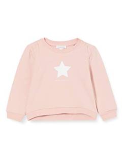 bellybutton Baby-Mädchen Sweatshirt T-Shirt, Silver pink|Rose, 50 von bellybutton