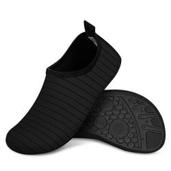 benpen Badeschuhe Wasserschuhe Damen Herren,Schwimmschuhe Barfußschuhe Strandschuhe,Leicht Surfschuhe Schnell Trocknend Aquaschuhe rutschfest Wassersportschuh Urlaub Must Haves von benpen