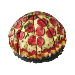 Große Pizza-Duschhaube, doppellagig, wasserdicht, leicht, tragbar, weich, wiederverwendbar, Badezubehör von berbo