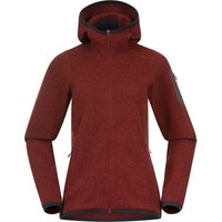 Bergans Damen Kamphaug Knitted Hoodie Jacke von bergans