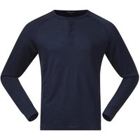 Bergans T-Shirt marineblau regular (1-tlg) von bergans