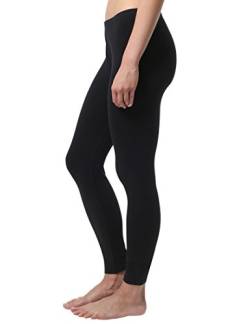 Berydale Damen Leggings langs, Schwarz, S von berydale