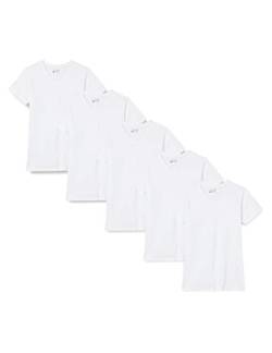 berydale Damen T-Shirt Bd158, Weiß - 5er Pack, S von berydale