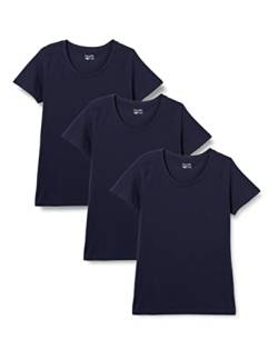 berydale Damen T-Shirt mit Rundhalsausschnitt aus 100% Baumwolle im Multipack von berydale