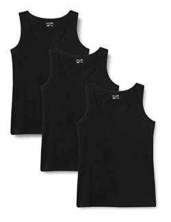 berydale Damen Tank Top aus 100% Baumwolle im Multipack von berydale