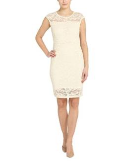 berydale Knielanges Etui-Kleid, Damen, Creme/Champagner, L von berydale