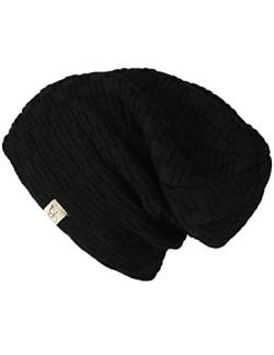 berydale Wintermütze in Beanie-Look, Damen, Schwarz, Einheitsgröße von berydale