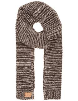 berydale zweifarbiger Strickschal mit Bündchen, Damen, Braun/Beige, Einheitsgröße von berydale