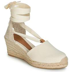 betty london Granda Sandalen/Sandaletten Damen Beige - 38 - Sandalen/Sandaletten Shoes von betty london