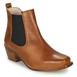 betty london Merkato Stiefelletten/Boots Damen Cognac - 35 - Low Boots Shoes von betty london