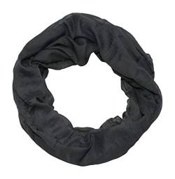beybey® Modischer Schlauchschal Damen - Praktischer Loop Schal für vielseitige Styles - Loop Schal Damen (antrazit) von beybey