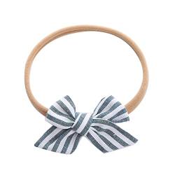 Reitstirnband Kleinkind Baby Mädchen Gestreifte Drucke Stirnband Bowknot Elastisches Haarband Für Kleinkinder Tennis Bekleidung Herren (Green, One Size) von biJerou