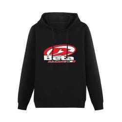 bicca Pullover Warm Hoodies Beta Racing Motorcycle Sport Logo Sweatershirt Hoodie for Men Black L von bicca