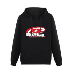 bicca Pullover Warm Hoodies Beta Racing Motorcycle Sport Logo Sweatershirt Hoodie for Men Black XL von bicca