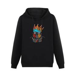 bicca Pullover Warm Hoodies Biggie Smalls Men Hoody is The Illest Mens The Notorious Big Rap Music Hip Hop Hoodie Black XXL von bicca