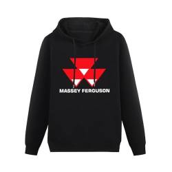 bicca Pullover Warm Hoodies Massey Ferguson Tractor Men's Hoody Black S von bicca