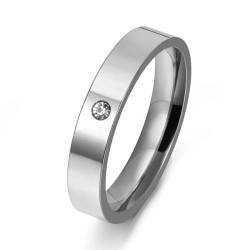 bicup Ring Ringe Damen Bijouterie Herren Fingerring Eheringe Für Frauen Weibliche Verlobung 8 Stahl von bicup