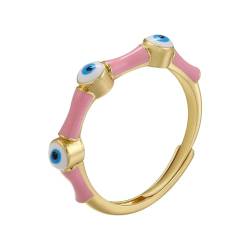 bicup Ring Ringe Damen Bijouterie Herren Frauen Ring Frauen Öffnen Ringe Sommer Strandringe Für Paar Goldrosa von bicup