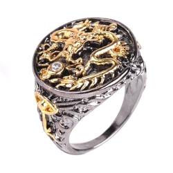 bicup Ring Ringe Damen Bijouterie Herren Männer Ring Punk Rock Ringe Vintage Bands Party Für Männer Accessoires 11 A von bicup