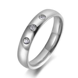 bicup Ring Ringe Damen Bijouterie Herren Partyringe Für Frauen Mädchen Hochzeit Verlobungsring 6 Stahl von bicup