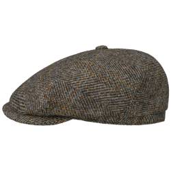 Brooklin New Wool Flatcap  , Gr. 62 cm, Fb. beige-braun