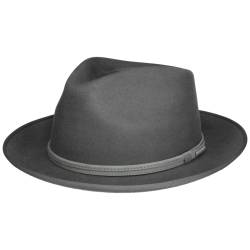 Carbury Fedora Wollhut  , Gr. S (54-55 cm), Fb. dunkelgrau