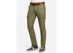 Cargohose Gr. 58, Normalgrößen, grün (khaki) Herren Hosen Jeans
