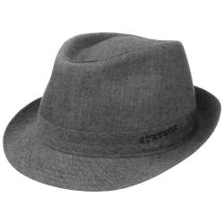 Geneva Trilby Leinenhut  , Gr. 54 cm, Fb. grau