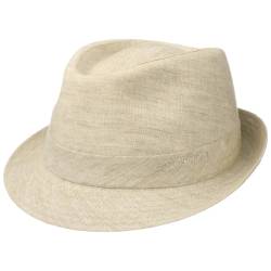 Geneva Trilby Leinenhut  , Gr. 57 cm, Fb. beige