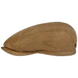 Goat Suede Flatcap  , Gr. 59 cm, Fb. beige