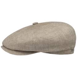 Hatteras Classic Leinen Flatcap  , Gr. 57 cm, Fb. beige