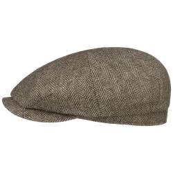 Hatteras Undyed Wool Flatcap  , Gr. L (58-59 cm), Fb. beige-braun