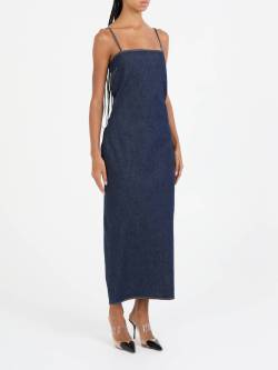 Jeanskleid 'Fitted Dress' Marineblau