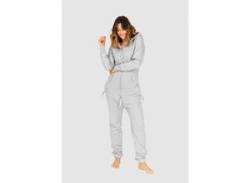 Jumpsuit MONIZ Gr. S, EURO-Größen, grau (grau, grau) Baby Overalls