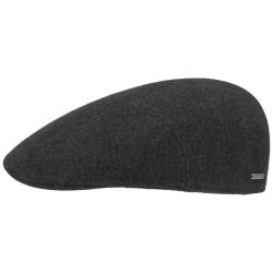 Reid Wool Flatcap mit Kaschmir  , Gr. XXL (62-63 cm), Fb. anthrazit