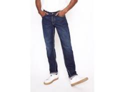 Straight-Jeans FIVE FELLAS "LUUK" Gr. 31, Länge 34, blau (blau 513, 12m) Herren Jeans Straight Fit