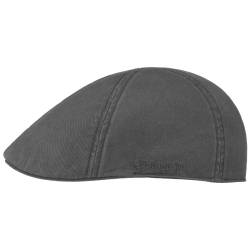 Texas Cotton Flatcap mit UV-Schutz  , Gr. L (58-59 cm), Fb. dunkelgrau