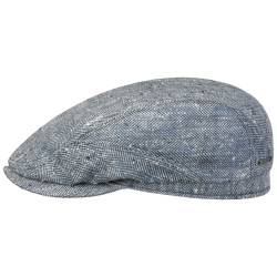 Tweed Herringbone Driver Flatcap  , Gr. 59 cm, Fb. blau