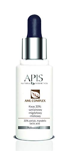 APIS AML COMPLEX Säure 30% Azealin, Mandeln und Milch | Exfoliation und Glattheit der Gesichthaut | 30 ml von bipin