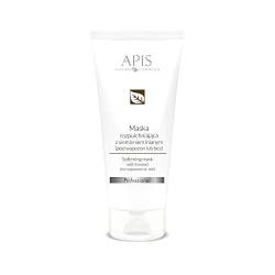 APIS Auflockernde Maske mit Leinsamen und Aloe | Auflockerung und Reinigung der sensiblen Haut | 200 ml von bipin