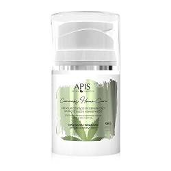 APIS CANNABIS HOME CARE Lindernde und regenerierende Gesichtscreme mit Cannabis-Duftwasser, Shea Butter und Hyaluronsäure | Natürlich ernährte Haut | 50 ml von bipin