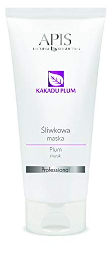 APIS KAKADU PLUM Pflaumen-Maske mit Chia-Samen, Hyaluronsäure und D-Panthenol | Gesichtspflege, Multivitamin - Bombe | 200 ml von bipin