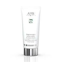 APIS Regenerierende Creme-Maske zur Gesichtmassage mit Mandelöl, Shea-Butter, Hyaluronsäure, Hydromanil und Aminosäuren | Regeneration, Hydrierung und Entspannung | 200 ml von bipin