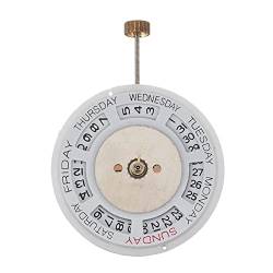 biyan 2813 Uhrwerk mit Doppelkalender Automatisches Mechanisches Uhrwerk Dreizeiger 8205 UhrwerkzubehöR von biyan