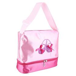 bizofft Reißverschlusstasche Ballerina-Tasche Dance Duffle Bag, Tanztasche, für Kinder Mädchen von bizofft